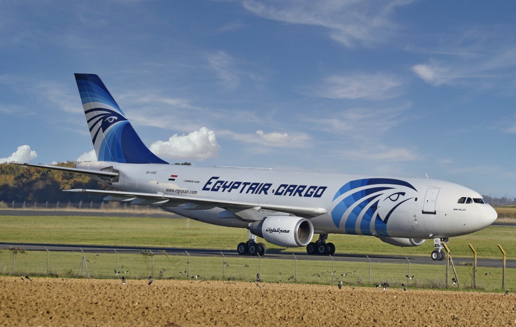 Egyptair Cargo Airbus A300-B4 200, SU-GAC, New Valley